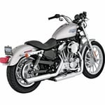 Slipon vance hines - Harley davidson twin slash slip on br material stål