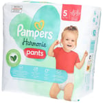 PAMPERS HARMONIE PANTS - Couche-culotte à enfiler. Taille 5, 12 kg à 17 kg - sac 27 27 pc(s)