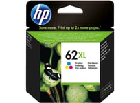 Genuine Original HP 62XL Colour 11.5ml Ink Cartridge C2P07AE For ENVY 7640