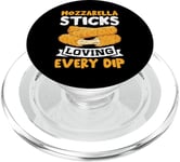 Mozzarella Cheese Delight For Cheese Stick Lover PopSockets PopGrip for MagSafe