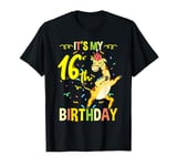 Its My 16th Birthday Dabbing Giraffe T-Shirt