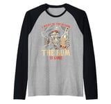 Pirate | Christmas | Alcohol | Rum Lover Raglan Baseball Tee