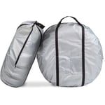 Sac de rangement pour pneus, lot de 2, taille l, housse de protection pour pneus 17-18 pouces