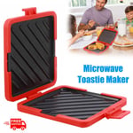 Toasted Sandwich Maker Microwavable Machine Waffle Maker Microwave Oven Toastie