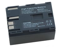 Batterie LI-ION compatible pour CANON remplace BP-511/BP-512 / BP-514 / BP-522 / BP-535