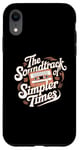 iPhone XR The Soundtrack Of Simpler Times Cassette Tape Enthusiast Case