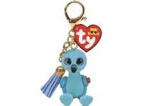 TY BEANIE BOOS Mini Boos William blue flamingo pendant 25063