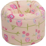 Pouf pour enfants, Pouf d'intérieur et d'extérieur pour salon, Pouf imprimé pour enfants, 45x65 cm Pouf confortable Pouf Chaise de jeux intérieure