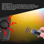 Electric Vehicle Alarm USB Charging Bike Wireless Remote Control Vibration ME