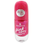 ESSENCE GEL POLISH Vibrant Chip Resistant Nail Pink Happy Thoughts Shade UK 8ml