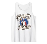 Mens Bowlers Kingpin in the Making Funny Men's Bowling Tank Top