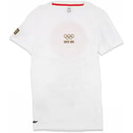 T-shirt Lacoste  T-shirt  Edition Tokyo Olympique Blanc