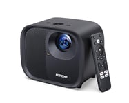 ETOE E3 Pro Mini Projector 4K, Android TV 11.0, Netflix Licensed, 600 ANSI Lumens, 150", Autofocus and Auto Keystone Correction, 2x10W Speakers, Dolby Audio, HDR 10+, Chromecast Built-in