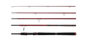 PENN Squadron III Travel SW Spin Spinning Rod, Fishing Rods, Spinning Rods, Sea Fishing, Travel Rod, Unisex, Black, 3.00m | 20-60g