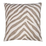 Hank Beige Zebra Kuddfodral 45x45 Redlunds