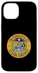 Coque pour iPhone 14 I'M POWERED BY CLEAN ENERGY Solar Power Change Climat Sun