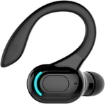 Casque Bluetooth avec microphone,téléphone portable,mains libres,écouteurs individuels,Bluetooth sans fil,avec brossette auriculaire,écouteurs sans fil,mains libres,pour le bureau,la conduite(Q1158)