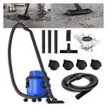 5400W Compact Bagged Cylinder Vacuum Cleaner Wet & Dry 20L Dust Bag Capacity