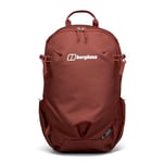 Berghaus Unisex 24/7 Backpack 15 Litre | Comfortable Fit | Durable Design | Rucksack for Men and Women, Burgundy Fawn/Jet Black, 15 Litres