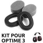 Kit d'Hygiène Pour Casque Anti-Bruit Peltor Optime 3 - Noir