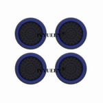 Capuchon De Poignées De Pouce Analogique Pour Manette Ps3,Housse Pour Playstation 5,4,Ps5,Pro Slim,Xbox 360,One X S,4 Pièces - Type Black Blue