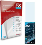 atFoliX 3x Screen Protector for Nubia Red Magic 9 Pro Plus clear