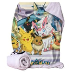 Pokemon Eevee Evolutions Throw Blanket 100*150cm