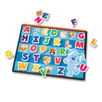 Melissa & Doug Blue's Clues & You Puzzle de l’alphabet à grosses pièces en bois, Cadeau pour enfants de 2 3 4 ans, Jouets d'éveil, Jouets d'activité et de développement, Jouet éducatif Montessori