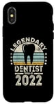 Coque pour iPhone X/XS Legendary Dentist Born 2022 - 2nd Birthday Dentist Gift