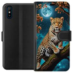 Xiaomi Redmi 9A Plånboksfodral Leopard