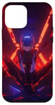 iPhone 12 mini Manga Anime Space Girl Case