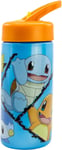 Pokemon Drinks Bottle with Flip Up Dispenser Blue