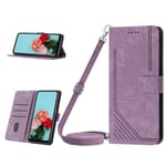 Yhteensopiva Motorola Moto Edge 30 Ultra Crossbody Wallet Case Kickstand Folio Coverin kanssa korttipaikoilla