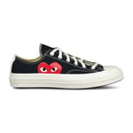 Comme Des Garcons Play X Converse 'Chuck Taylor' Low Trainers Black