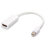 Thunderbolt Mini Display Port to HDMI Female Cable Adapter for Apple MacBook