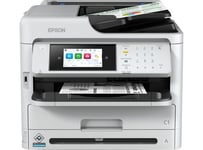 Epson WorkForce Pro WF-M5899DWF - allt-i-ett utskriftsenhet - skriv ut, skanna, kopiera, faxa 1200 x 2400 DPI A4 DUPLEX DADF 25ppm Wi-Fi AirPrint