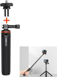 Trépied Extensible Selfie Stick pour DJI OSMO Pocket 3 / Action 4 Longueur Tige d¿Extension Réglable avec Cardan pour One X3 / X2 Support de Base pour caméra d¿Action