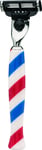 Rasoir Barber Shop Compatible Avec Gillette MACH3 Edelharz-Griff Erbe Solingen