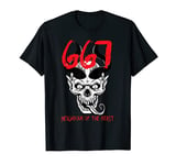 667 Neighbour of the Beast Devil Evil Halloween T-Shirt