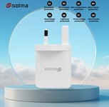 Mobile Phone Fast Quick Charger 3.0 - 30W White Android Apple