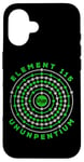 Coque pour iPhone 16 Element 115 Moscovium Atomic Number Anti Gravity Ununpentium