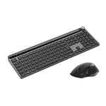 JLab Work Bundle Bluetooth & Wireless Keyboard and Mouse Set - Multi Device for