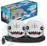 Activ Life The Ultimate Skip Ball – Water Bouncing (2 One Size, Shark