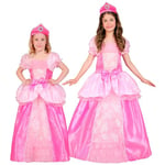 W WIDMANN MILANO Party Fashion - Costume enfant princesse, robe et couronne, conte de fées, robe de bal, reine, déguisements pour carnaval, carnaval