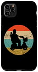 Coque pour iPhone 11 Pro Max Trottinette de mobilité vintage pour homme
