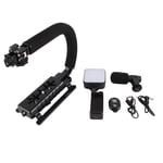 Handheld Video Camera Stabilizer With Led Light Mic U Shape Camera Stabil Part