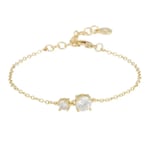 SNÖ of Sweden Armband Jen Stone Chain - Guld 1343-3300-251-ONE