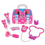 DISNEY MINNIE, Malette de Docteur, 8 Accessoires, avec Fonctions Sonores et Lumineuses, Jouet pour Enfants Dès 3 Ans, GIOCHI PREZIOSI, MCN09