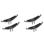 Tlily - Lot de 4 Ressorts à Lames En Acier pour 1/14 rc Tracteur Remorque Camion Modèle Voiture Mise Niveau Pièces Accessoires Rechange, h