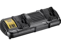 Dewalt Xr - Batteriladdare - 2 X Batterier Laddas - 4 A - För 20V Max* Compact Xr  20V Max* Premium Xr  Xr Dcb125, Dcb182, Dcb184, Dcb187-Xj